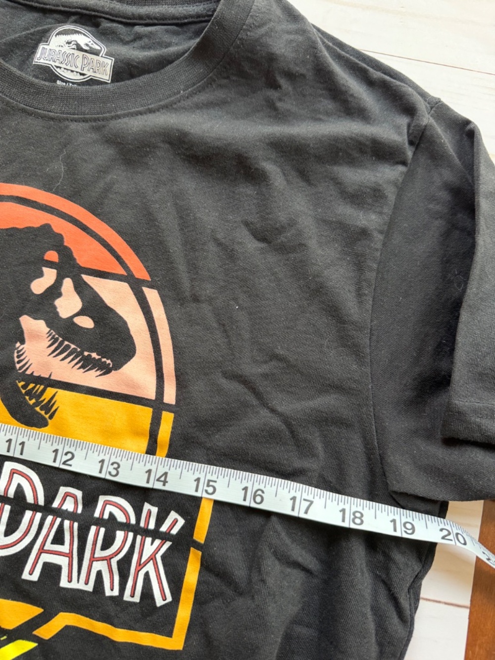 Jurassic Park Black T-Shirt Size Large - Picture 4 of 5